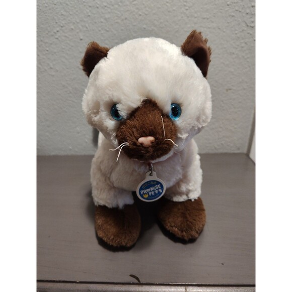 Build-A-Bear Promise Pets Siamese Himalayan Cat Plush Stuffed Animal Toy w/ Tags - Picture 12 of 15